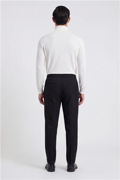Giotelli Erkek Siyah Dar Kesim Slim Fit Yan Cep Normal Bel Pantolon