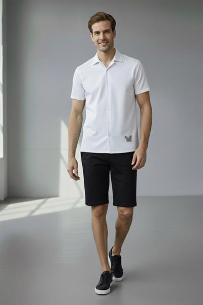 APAŞ YAKA ERKEK GÖMLEK Beyaz