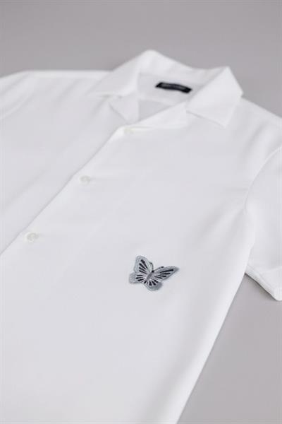 APAŞ YAKA ERKEK GÖMLEK Beyaz