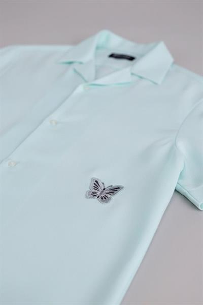 APAŞ YAKA ERKEK GÖMLEK Mint