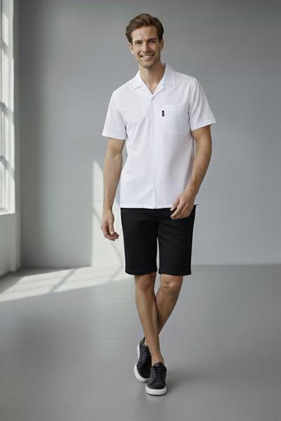 APAŞ YAKA KETEN ERKEK GÖMLEK Beyaz