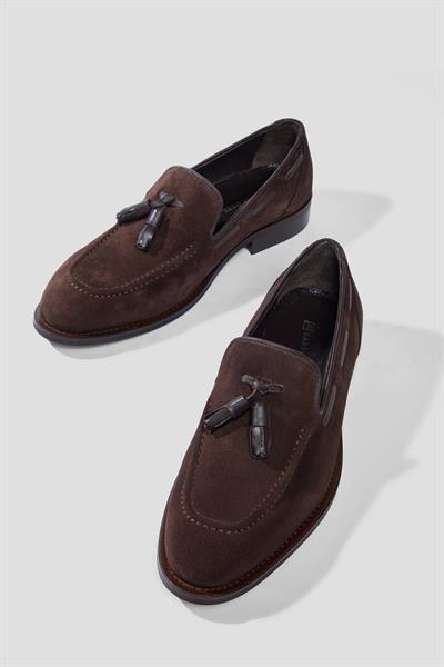 Kahve %100 Deri Casual Erkek Ayakkabı