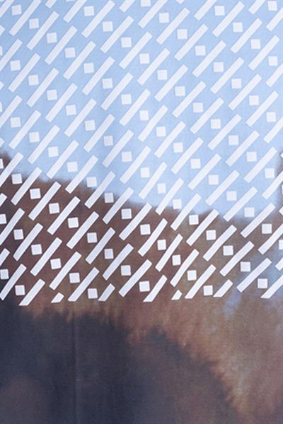 Baskılı Bisiklet Yaka Erkek T-Shirt Açık Mavi