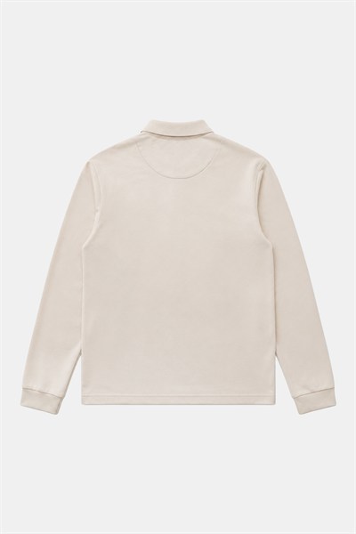 Bej POLO YAKA SWEAT