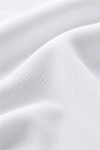Beyaz %100 Pamuk Regular Fit Dokuma Bisiklet Yaka Basic T-Shirt