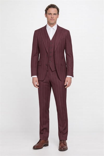 Bordo VEST SUIT PRNT