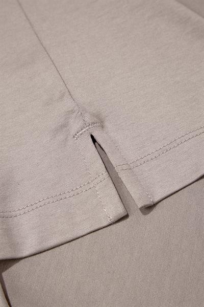 Cep Detaylı Düğmeli Polo Yaka Erkek T-Shirt Kahve