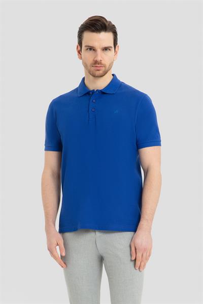 Saks Regular Fit %100 Pamuk Polo Yaka Erkek T-Shirt