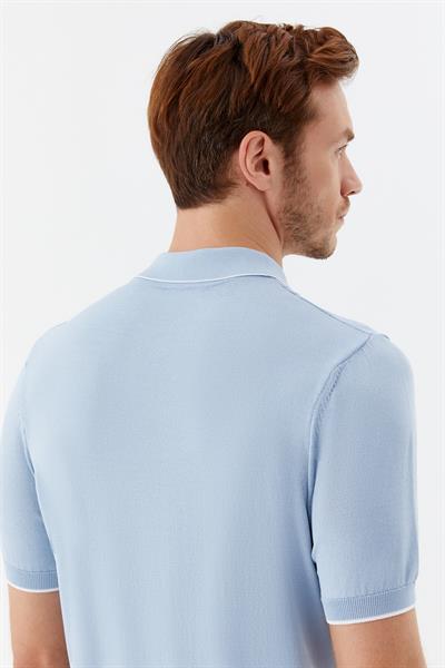 Mavi Regular Fit Triko Polo Yaka Tişört