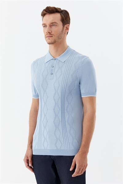Mavi Regular Fit Triko Polo Yaka Tişört