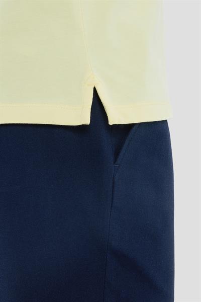 Sarı Regular Fit Basic Polo Yaka Erkek Tişört