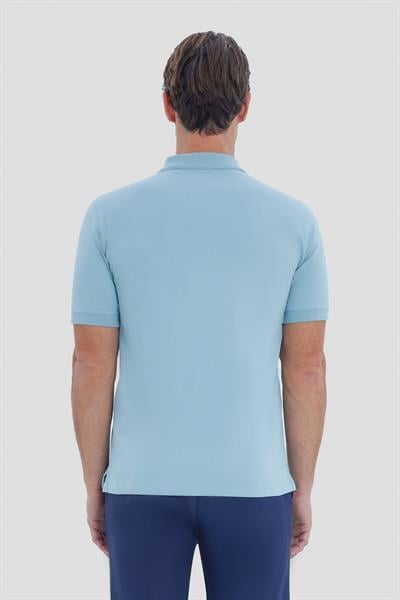 Yeşil Regular Fit Polo Yaka Erkek Tişört – Basic