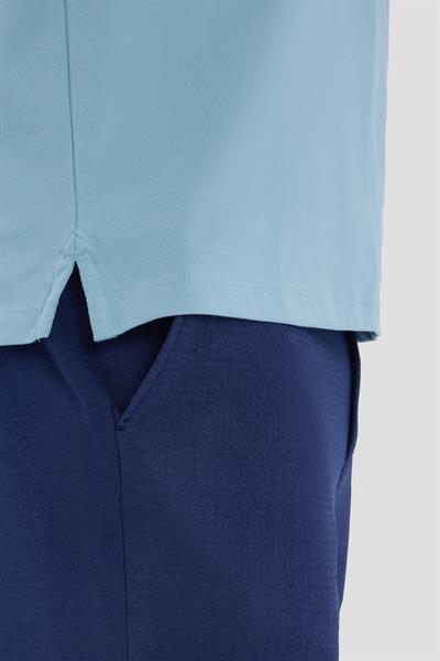 Yeşil Regular Fit Polo Yaka Erkek Tişört – Basic