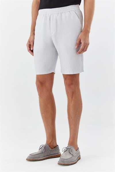 Erkek Açık Gri Bermuda Şort