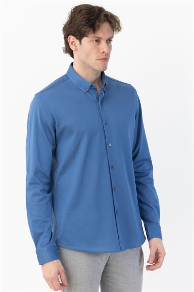 Erkek Gömlek Açık Lacivert