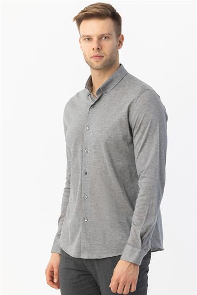 Erkek Gömlek Gri