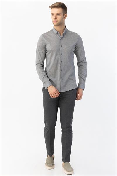 Erkek Gömlek Gri