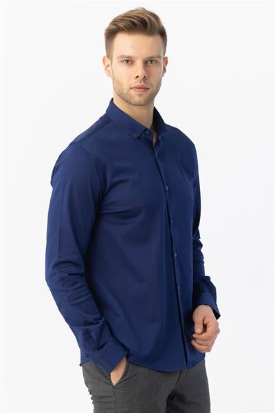 Erkek Gömlek İndigo