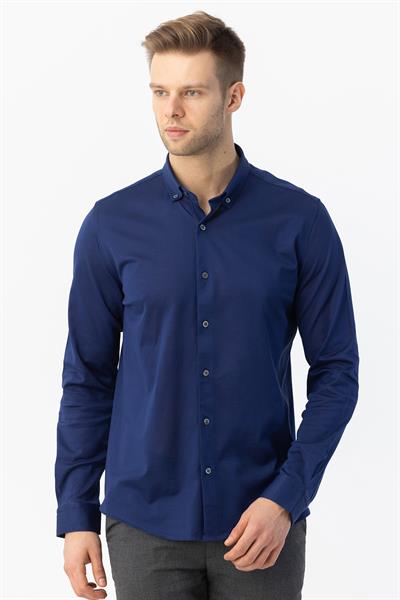 Erkek Gömlek İndigo