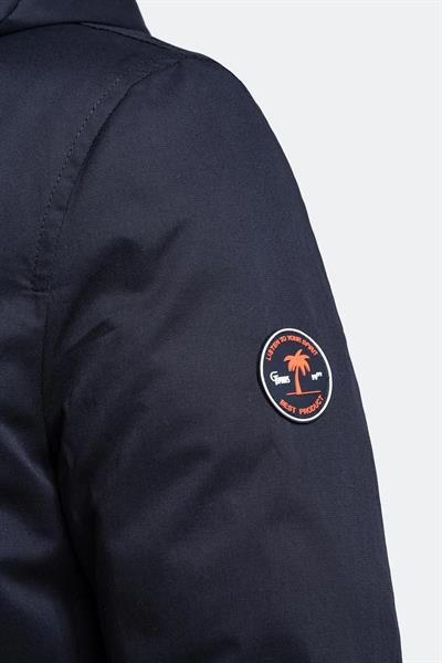 Erkek Mont Lacivert-Turuncu