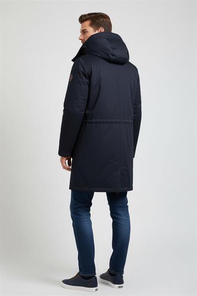 Erkek Mont Siyah-Mavi