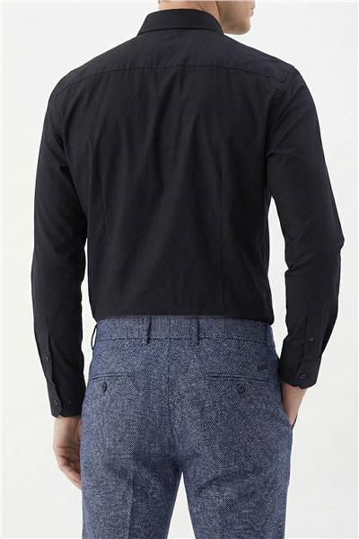 Erkek Lacivert Pamuklu Yan Cepli Regular Fit Pantolon