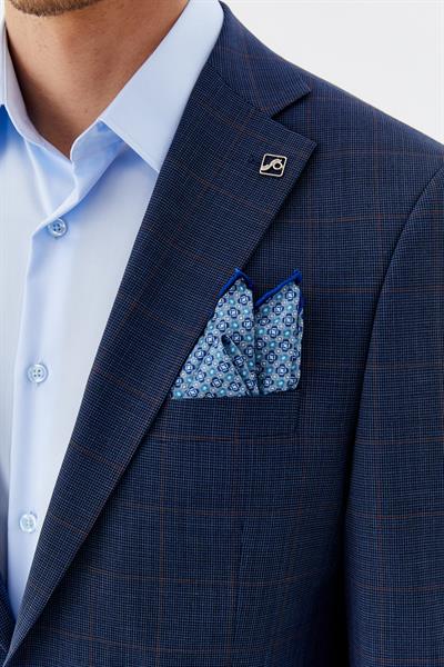 Erkek Lacivert Takım Elbise – 4 Drop, Klasik Kesim