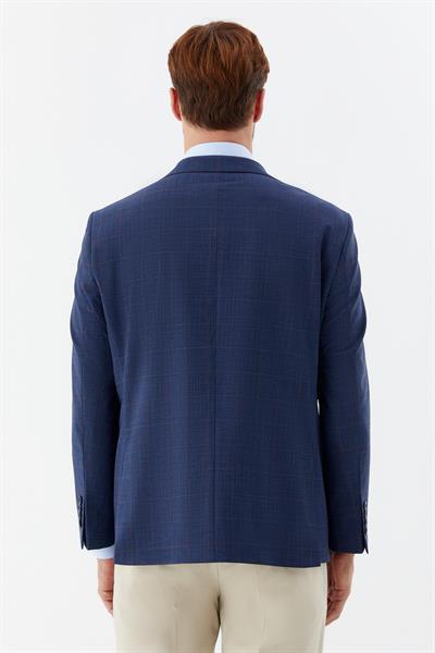 Erkek Lacivert Takım Elbise – 4 Drop, Klasik Kesim