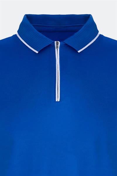 FERMUARLI POLO YAKA ERKEK T-SHIRT Saks