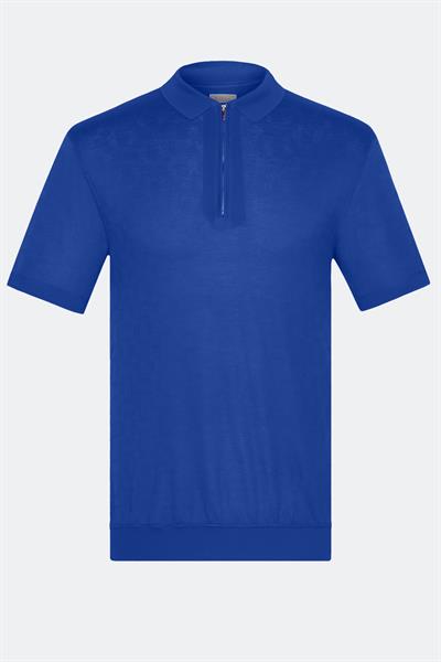 FERMUARLI  POLO YAKA ERKEK T-SHIRT Saks