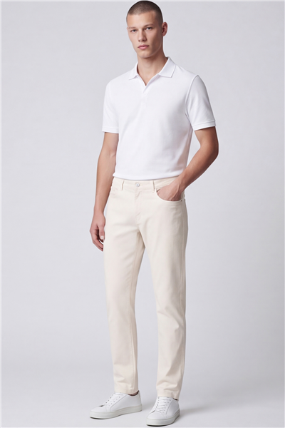 Giotelli Erkek Taş Dar Kesim Slim Fit Dokuma Beş Cep Normal Bel Pantolon