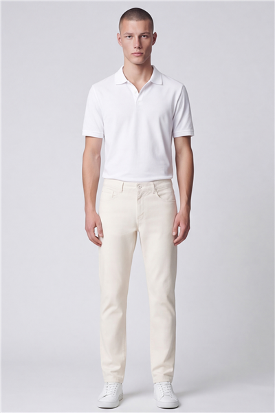 Giotelli Erkek Taş Dar Kesim Slim Fit Dokuma Beş Cep Normal Bel Pantolon