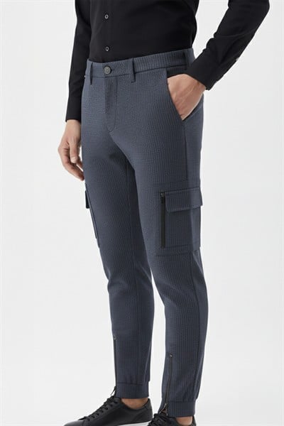 Giotelli Erkek Lastikli Paça Yan Cepli Pantolon