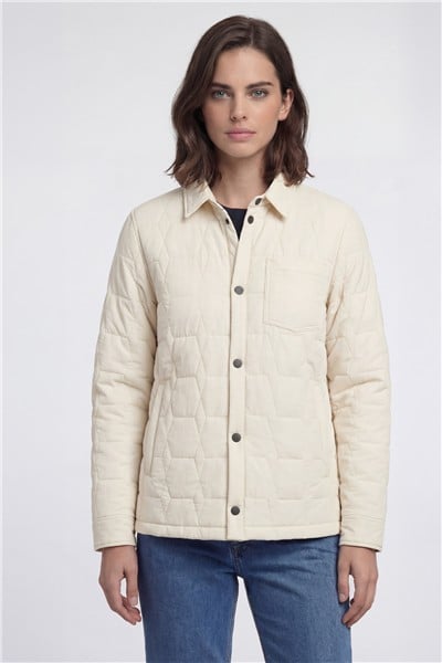 Giotelli Taş Regular Fit Gömlek Yaka Desenli Erkek Mont Ceket