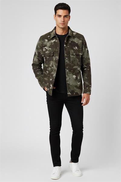 Gömlek Ceket Yeşil