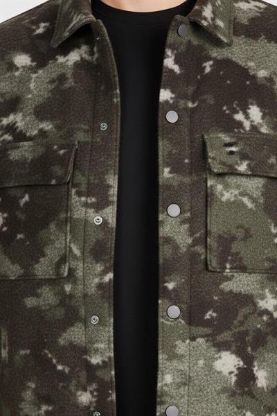 Gömlek Ceket Yeşil