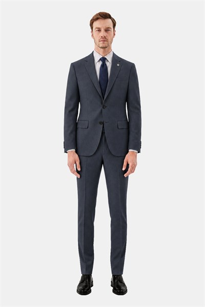 Gri SABRİ ÖZEL SLIM FIT TAKIM ELBİSE