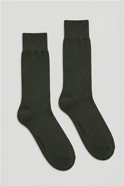 Haki Sabri Özel İnce Bambu Erkek Çorap