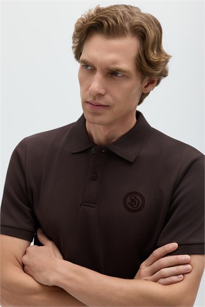 Kahve POLO YAKA TİŞÖRT