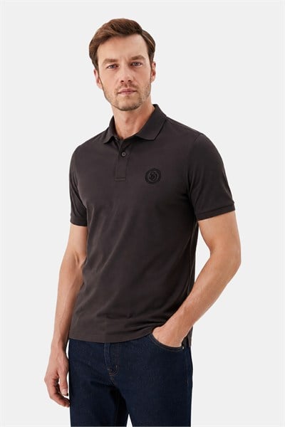 Kahve POLO YAKA TİŞÖRT