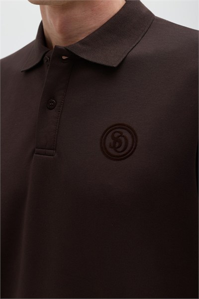 Kahve POLO YAKA TİŞÖRT