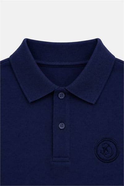 Koyu Lacivert POLO YAKA TİŞÖRT