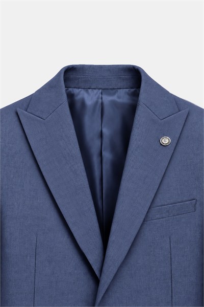 Koyu Mavi SABRİ ÖZEL SLIM FIT TAKIM ELBİSE