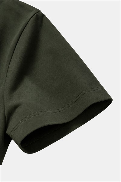Nefti %100 Pamuk Regular Fit Bisiklet Yaka Basic T-shirt