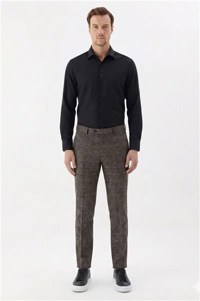 Kahve NYM 143 Yan Cep Pantolon – Regular Fit