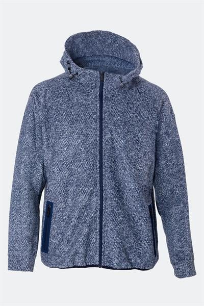 Örgü Mont Açık Lacivert