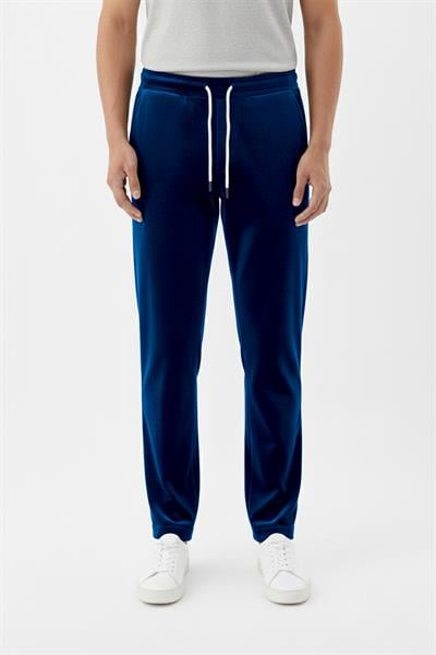 Giotelli Erkek Saks Normal Kesim Regular Fit Pamuklu Örme Bel Lastikli Jogger Eşofman Altı