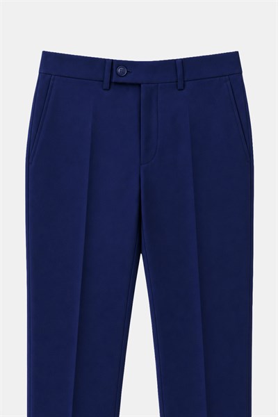 Parlement Slim Fit Düz Paça 6 Drop Mono Yaka Klasik Takım Elbise
