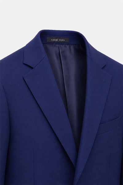 Parlement Slim Fit Düz Paça 6 Drop Mono Yaka Klasik Takım Elbise