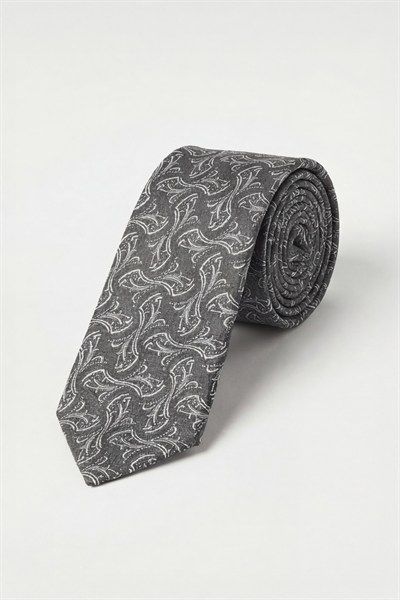 SABRİ ÖZEL MICROFIBER KRAVAT Siyah